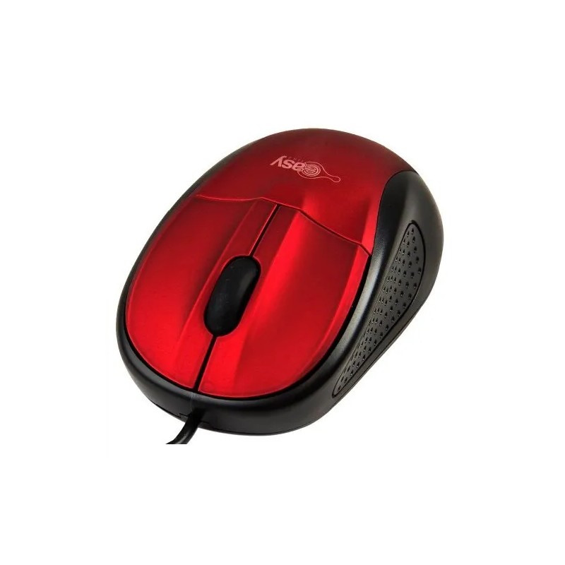 Mouse Easyline Optico Rojo El-993315