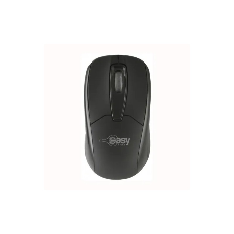 Mouse Easyline Optico Negro El-993377