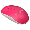 Mouse Easy Line Optico El-995128 Inalámbrico Bluetooth 1000 DPI Magenta