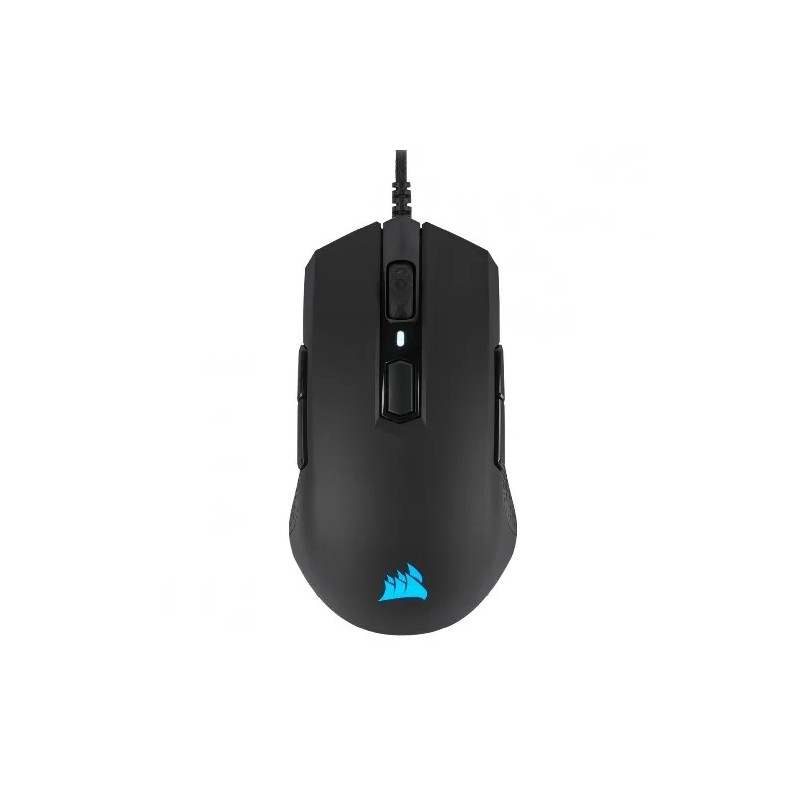 Mouse Corsair Optico USB M55 RGB Pro Ambidextrous 12400 DPI Gamer Negro