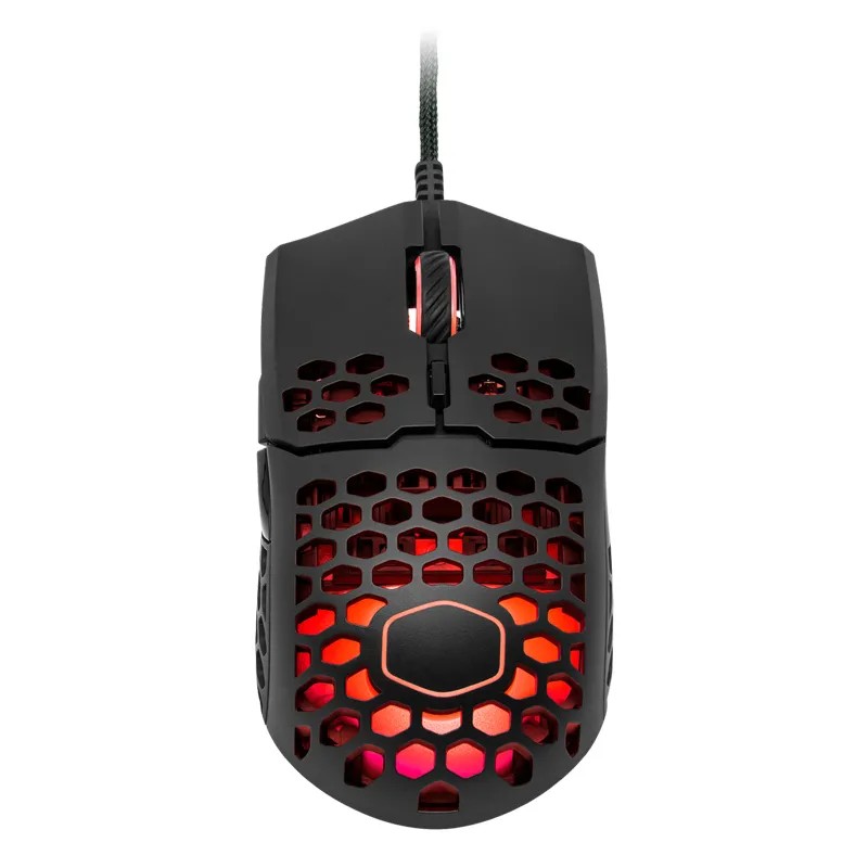 MOUSE COOLER MASTER MM711 BLACK RGB 16K DPI MM-711-KKOL1