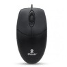 Mouse Brobotix Optico K1 Alámbrico USB Negro