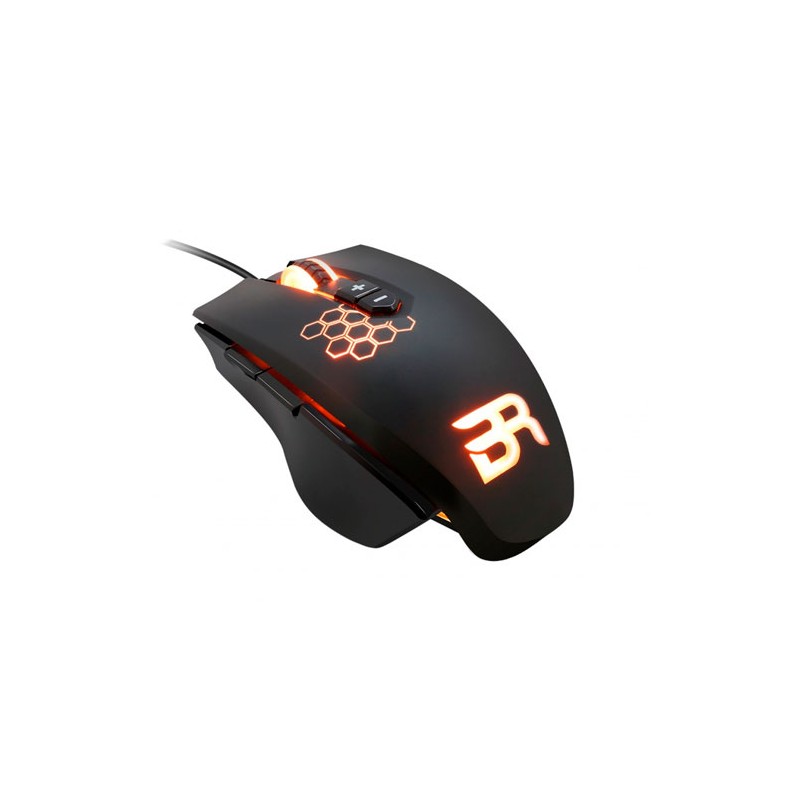 Mouse Balam Rush Optico USB 8200 DPI Gamer Negro