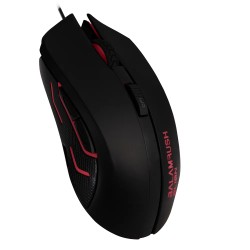 Mouse Balam Rush Gamer Láser Elion Alámbrico USB 2400 DPI Negro