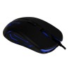 Mouse Balam Rush Gamer Láser Elion Alámbrico USB 2400 DPI Negro