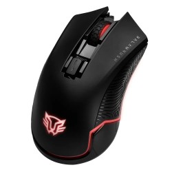 Mouse Balam Rush Gamer Athos Alámbrico/Inalámbrico USB 6400 DPI Negro