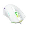 Mouse alámbrico gamer Blanco Beifadier White T-TGM206 T-Dagger