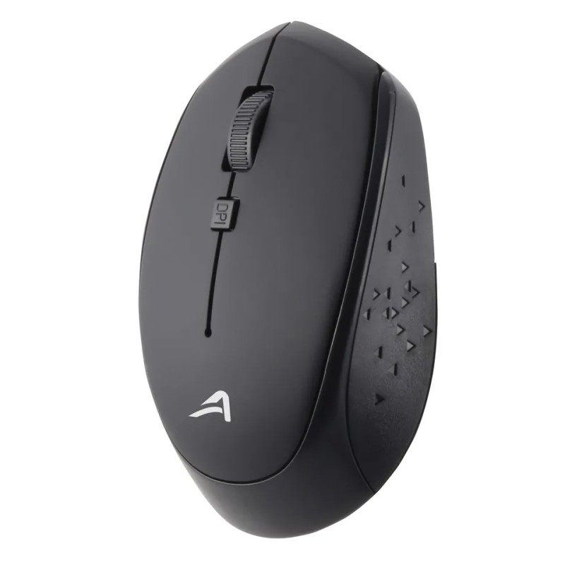 Mouse Acteck RF Inalambrico, 4 botones, 1600DPI, Rango 10Mts, Negro