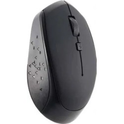 Mouse Acteck RF Inalambrico, 4 botones, 1600DPI, Rango 10Mts, Negro