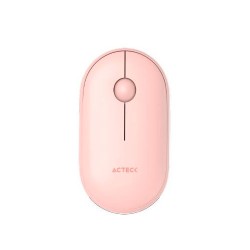 Mouse Acteck Optimize Edge MI460, Inalambrico, 1500 DPI, USB-A, Rosa