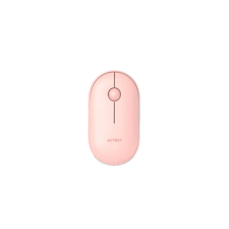 Mouse Acteck Optimize Edge MI460, Inalambrico, 1500 DPI, USB-A, Rosa