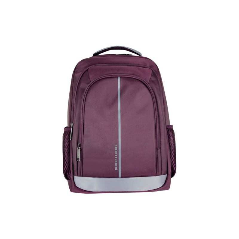 Mochila, Backpack de Nylon Perfect Choice Essential para Laptop 17 Pulgadas Purpura