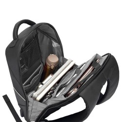 Mochila Vorago BP-401 Tamano max 15.6 pulgadas, Poliester, Negro