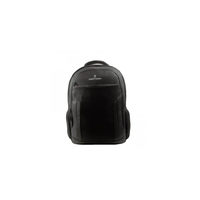Mochila Perfect Choice Folk para Laptop 15.6" Color Negro
