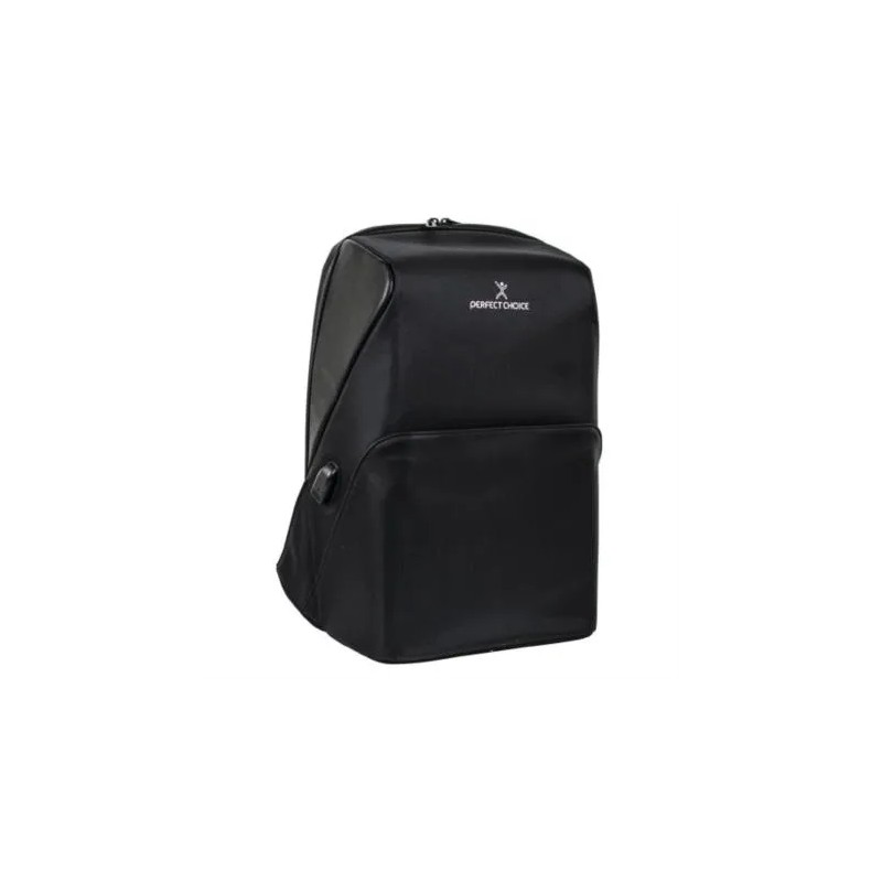 Mochila Perfect Choice Ejecutiva Yüguen para Laptop 15.6" con USB Color Negro