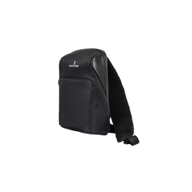 Mochila Perfect Choice Crossbody Yüguen para Tablet 7" Color Negro