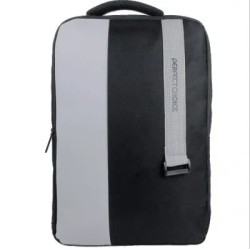 Mochila Perfect Choice Classy para Laptop 15.6" Color Negro-Gris