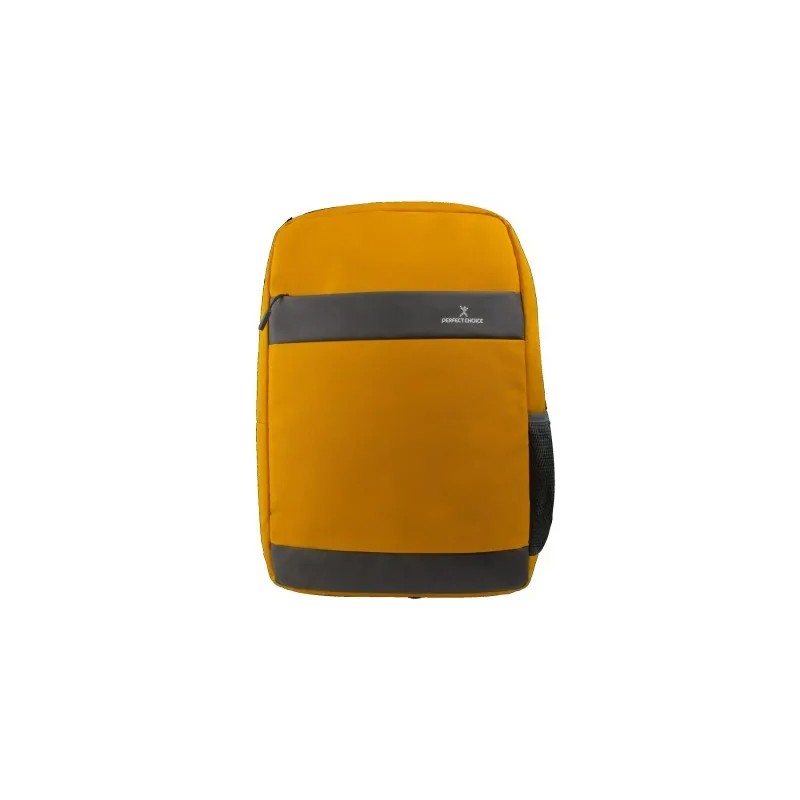 Mochila Perfect Choice Bold para Laptop 15.6" Color Amarillo