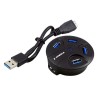 Mini Hub X-Media XM-UB3004 Interfaz USB 3.2 Gen 1 Type-A, 4xUSB a 3.1, 5000 Mbit/s ULTIMAS PIEZAS