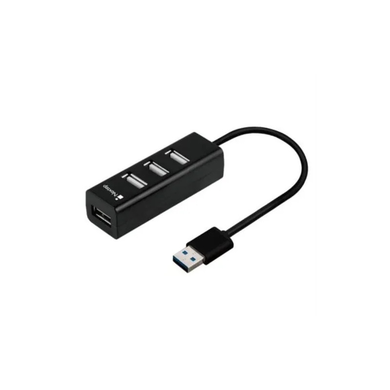 Mini Hub Nextep USB 2.0 Alta Velocidad 4 Puertos