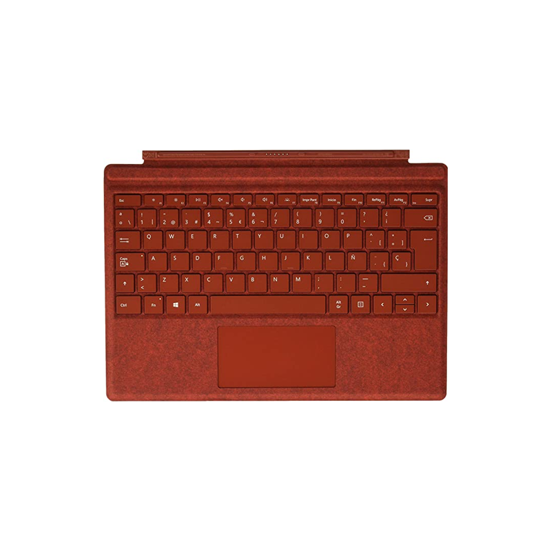Microsoft Surface Pro Type Cover Rojo Amapola Comm