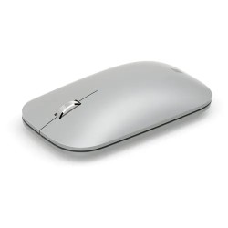 Microsoft Surface Mobile Mouse - Ratón - óptico - 3 botones - inalámbrico - Bluetooth 4.2 - platino - comercial