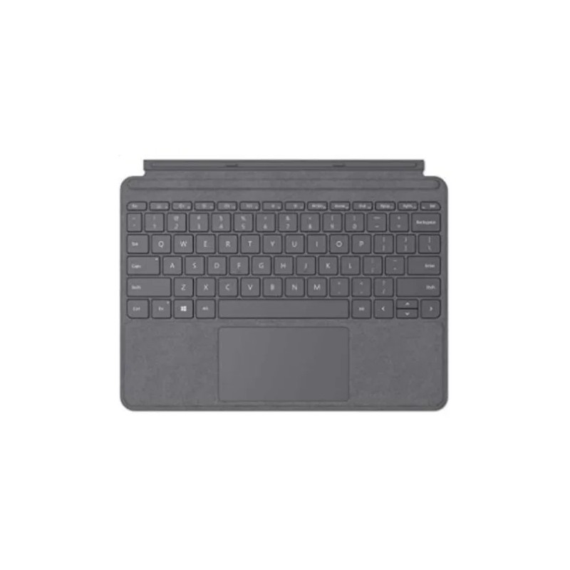 Microsoft Surface Go Type Cover - Teclado - con panel táctil, acelerómetro - retroiluminación - español (Latinoamérica) - negro 