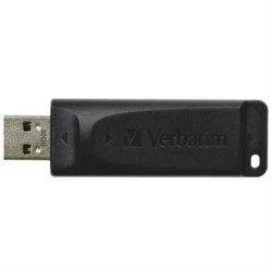 Memoria usb uso rudo Verbatim Slider 32GB, SLIDER (retractil), USB 2.0, negro