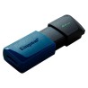 Memoria usb Kingston DataTraveler Exodia M 64GB USB tipo A, Color Negro/Azul