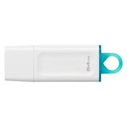 Memoria USB Kingston 64GB DataTraveler Exodia Color Blanco/Azul