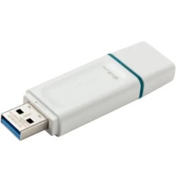 Memoria USB Kingston 64GB DataTraveler Exodia Color Blanco/Azul