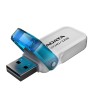 Memoria usb ADATA UV240, 32GB, USB 2.0, Color Blanco/Azul
