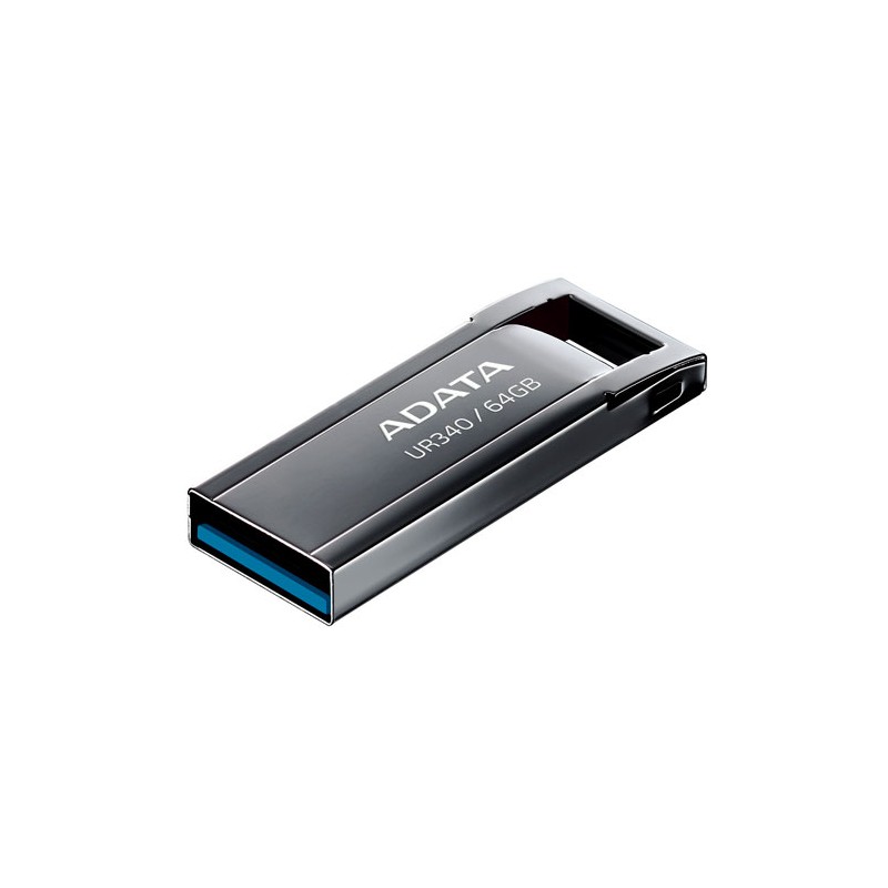 Memoria usb ADATA Royal UR340, 64GB, USB tipo A, 3.2 Gen 2, Color Negro