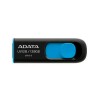 Memoria usb ADATA DashDrive UV128, 128GB, Usb 3.1, Color Negro/Azul
