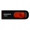 Memoria usb ADATA C008 64GB 64GB, 2.0, Factor de forma Deslizar, Color Negro/Rojo