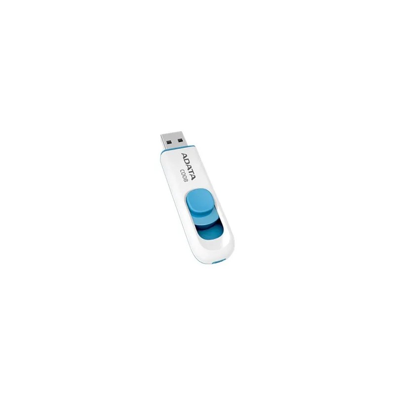 MEMORIA USB ADATA 16GB CLASSIC C008 AZUL/BLANCO