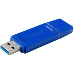 Memoria usb 3.2 Kingston 32GB, Data Traveler Exodia, Color Azul