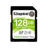 Memoria SD Kingston Canvas Select Plus, 128GB SDHC UHS-I Clase 10