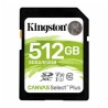 Memoria SD Kingston Canvas Select Plus 512GB, SDXC