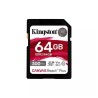 Memoria SD Kingston Canvas React Plus 64GB SD UHS-II Clase 10