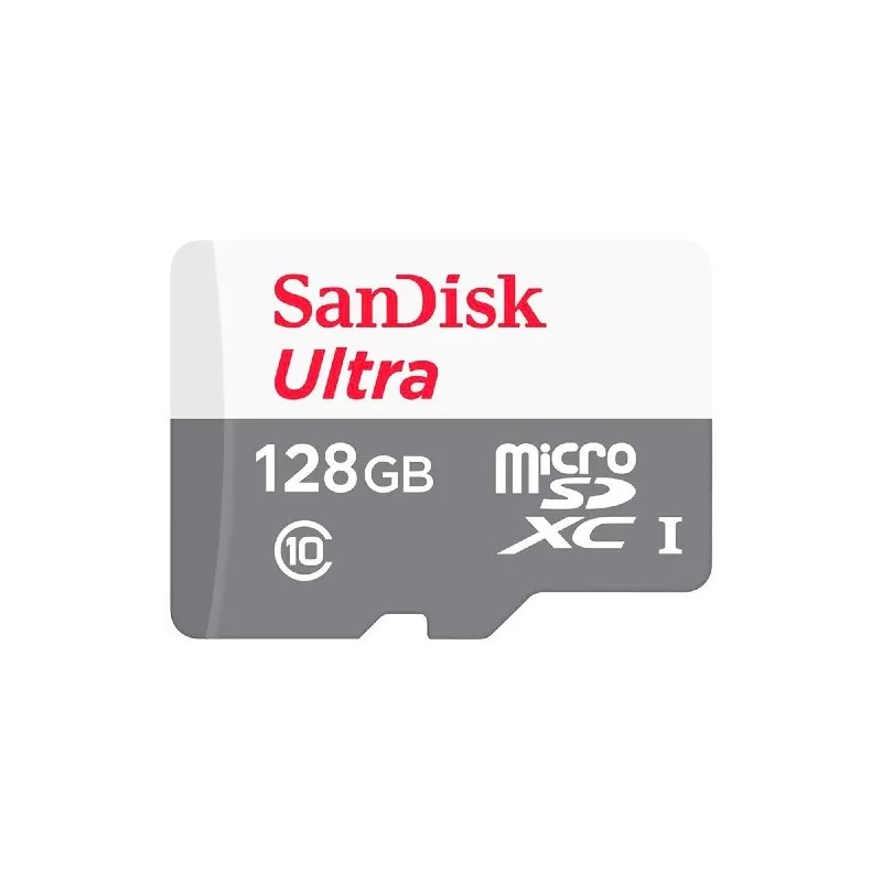 Memoria SanDisk Ultra microSD 128GB, Clase 10