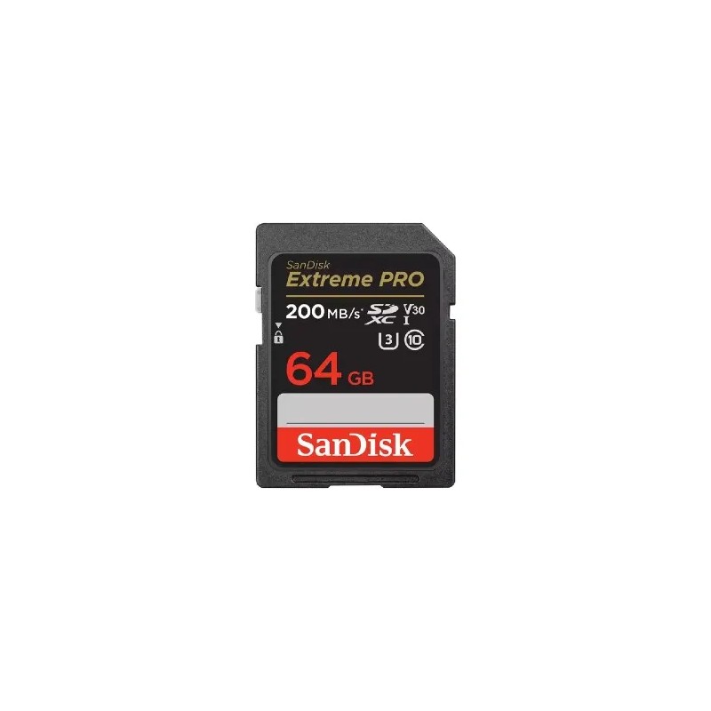 Memoria SD Sandisk Extreme Pro 64GB SDXC UHS-I Clase 10