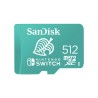 Memoria MicroSD SanDisk, 512 GB, 100 MB/s Lectura, 90 MB/s Escritura, Nintendo Switch, Edicion Animal Crossing