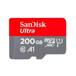 Memoria MicroSD Sandisk 200GB Ultra Sdhc Uhs-I Clase 10 Read 100Mb/S