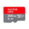 Memoria MicroSD Sandisk 200GB Ultra Sdhc Uhs-I Clase 10 Read 100Mb/S