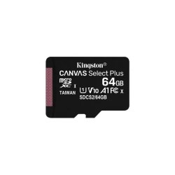 Memoria MicroSD Kingston Canvas Select Plus 64GB MicroSDxc Clase 10