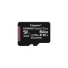 Memoria MicroSD Kingston Canvas Select Plus 64GB MicroSDxc Clase 10