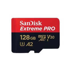 Memoria MicroSDXC SanDisk Extreme Pro 128GB Clase 10 Con Adaptador