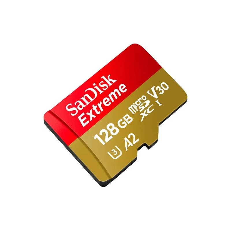 Memoria MicroSDXC Sandisk Extreme 128GB UHS-I Clase 10