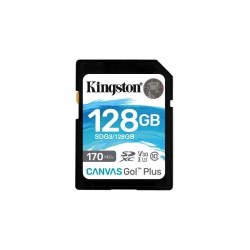 Memoria MicroSD Kingston Canvas Go! Plus 128GB Sdxc Uhs-I Clase 10